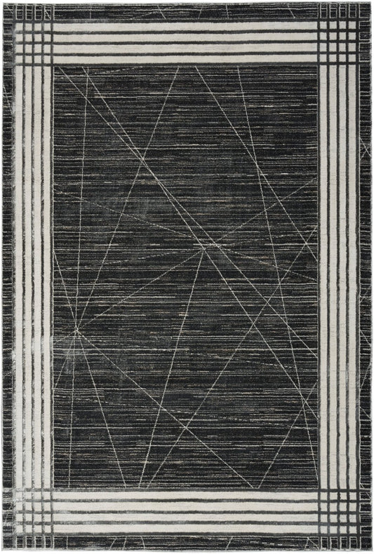 Nourison Desire DSR01 Charcoal Silver Rug - Love-Rugs alternate image