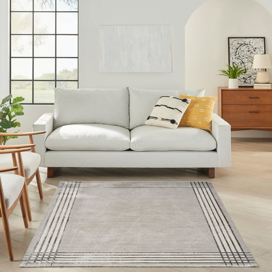 Nourison Desire DSR01 Grey Silver Rug - Love-Rugs alternate image