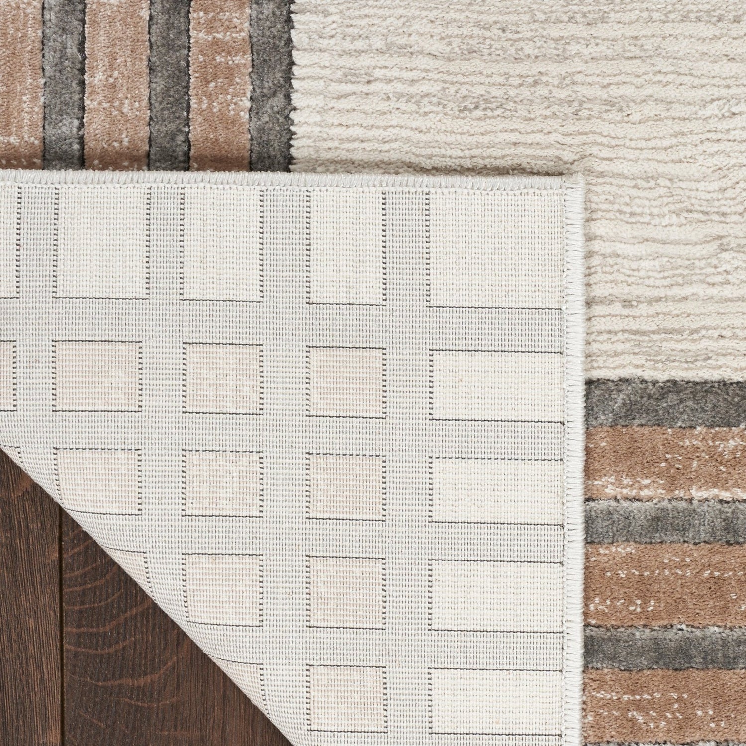 Nourison Desire DSR01 Ivory Silver Rug - Love-Rugs