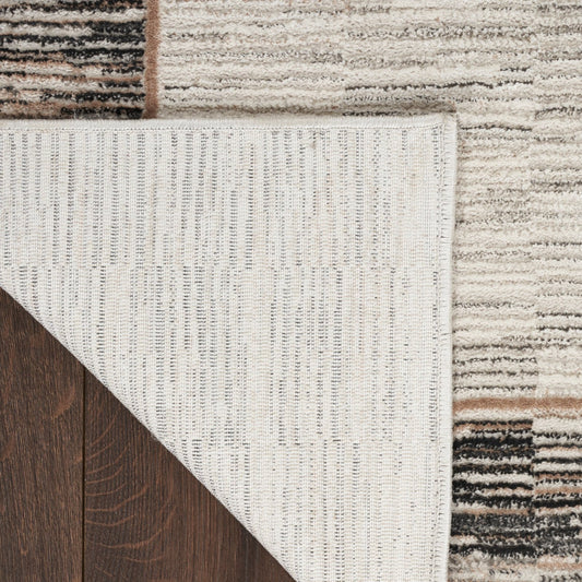 Nourison Desire DSR02 Grey Black Rug - Love-Rugs alternate image
