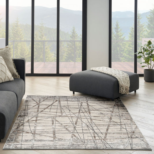 Nourison Desire DSR03 Grey Silver Rug - Love-Rugs alternate image