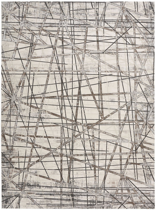 Nourison Desire DSR03 Grey Silver Rug - Love-Rugs