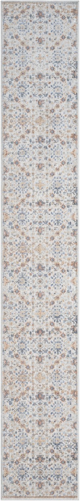Nourison Elegant Heirlooms ELH02 IVGRY Runner Rug - Love-Rugs