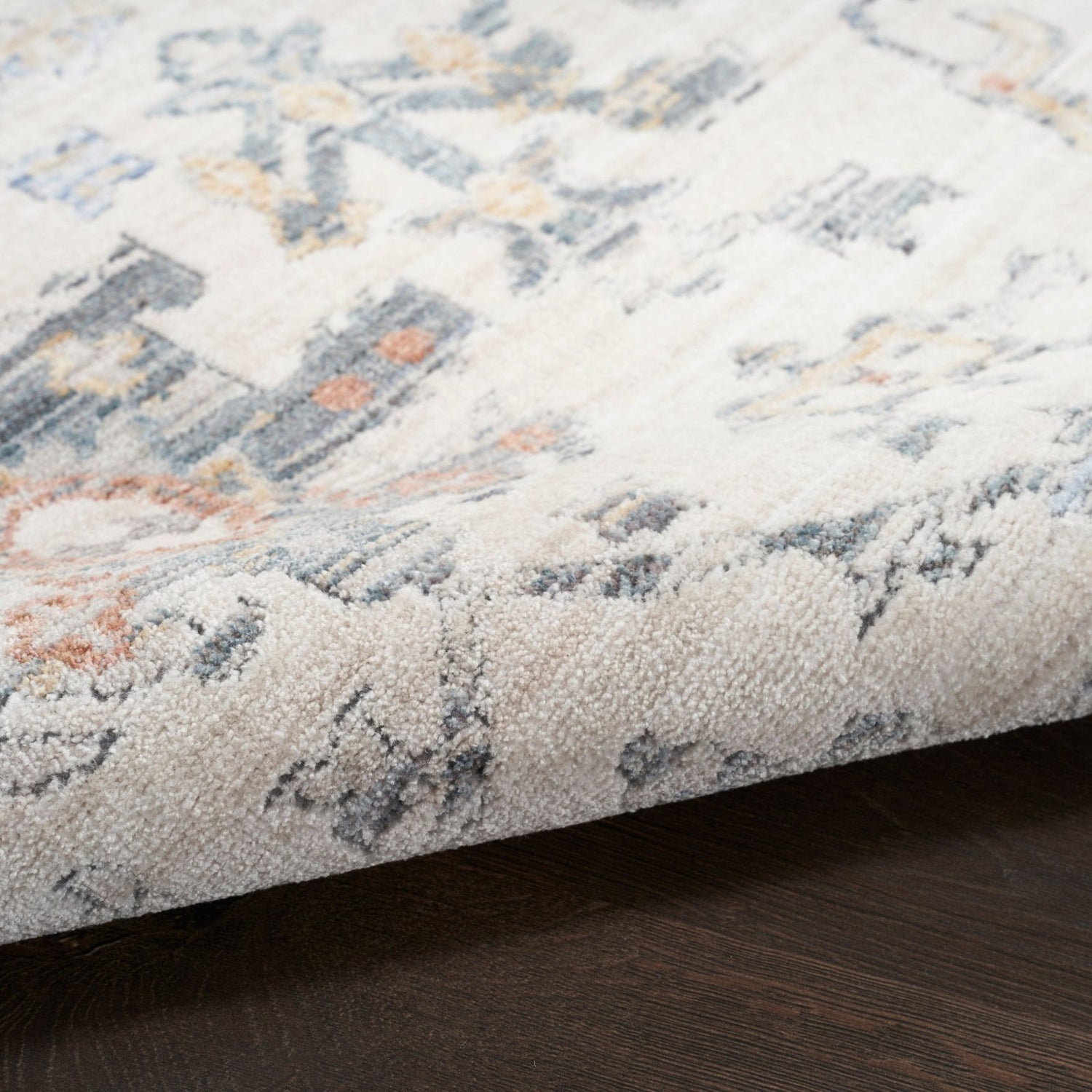 Nourison Elegant Heirlooms ELH02 IVGRY Runner Rug - Love-Rugs
