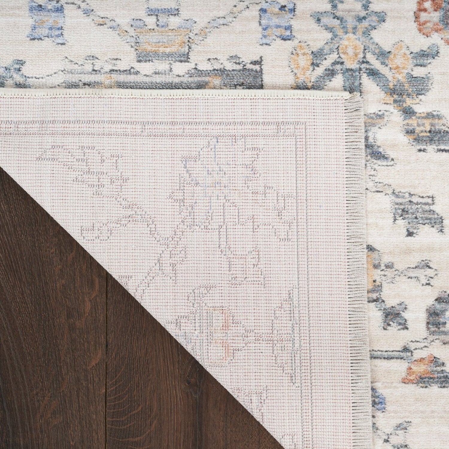 Nourison Elegant Heirlooms ELH02 IVGRY Runner Rug - Love-Rugs