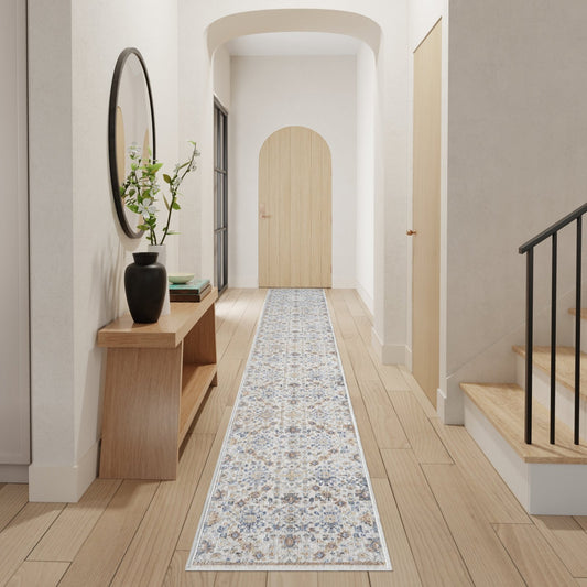 Nourison Elegant Heirlooms ELH02 IVGRY Runner Rug - Love-Rugs alternate image