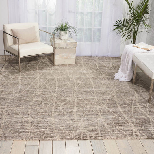 Nourison Ellora ELLO2 Sand Rug - Love-Rugs