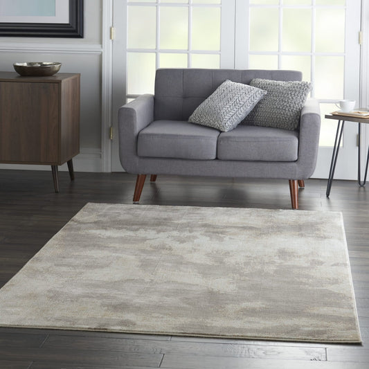 Nourison Etchings ETC03 Grey Rug - Love-Rugs alternate image