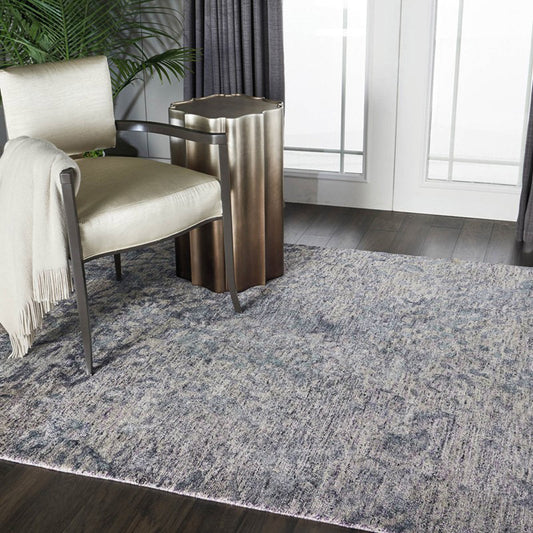 Nourison Gemstone GEM05 Sapphire Rug - Love-Rugs