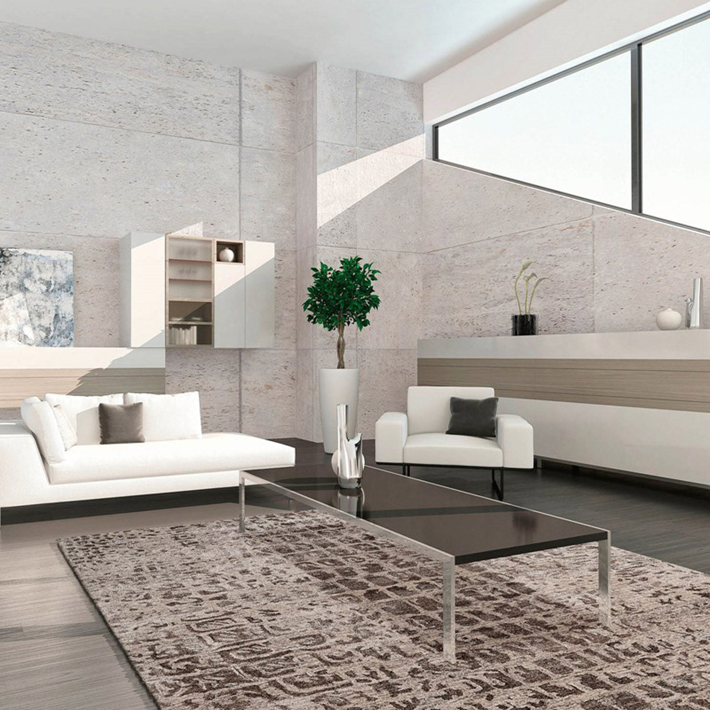 Nourison Gemstone GEM06 Smoky Quartz Rug – Love-Rugs