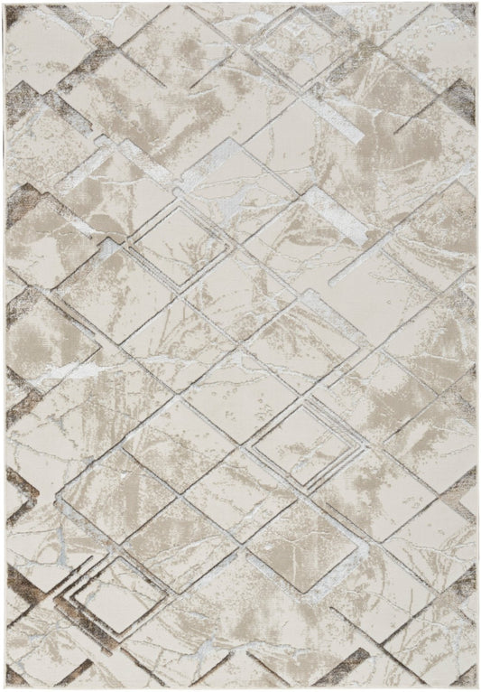 Nourison Glitz GLZ02 IVGRY Rug - Love-Rugs