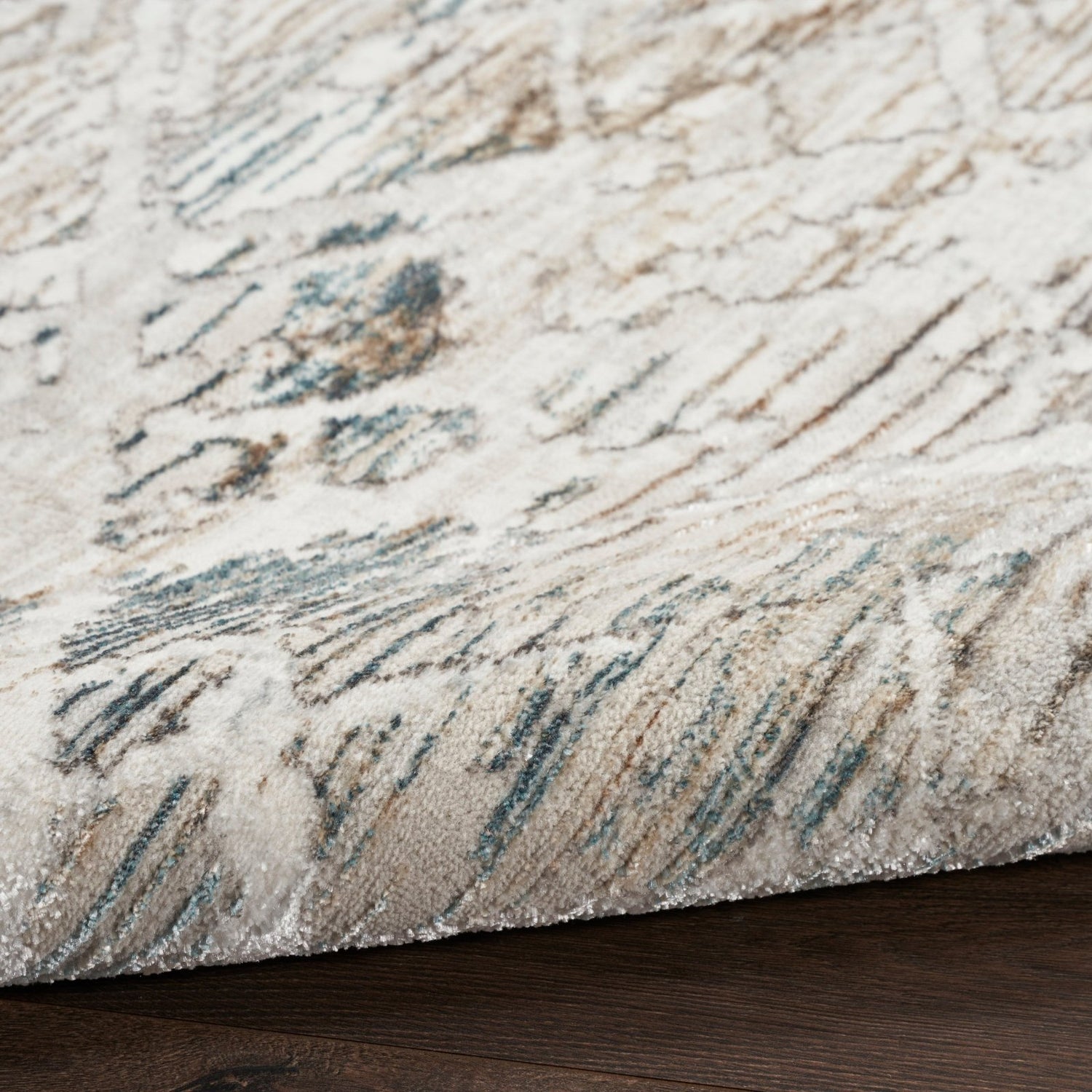Nourison Glitz GLZ11 GRYMT Runner Rug - Love-Rugs