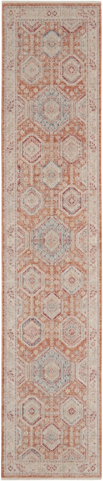 Nourison Homestead HMS01 Brick Runner Rug - Love-Rugs