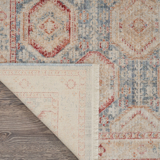 Nourison Homestead HMS01 Light Blue/Multi Runner Rug - Love-Rugs alternate image