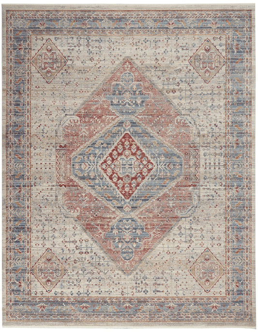 Nourison Homestead HMS03 Blue / Grey Rug - Love-Rugs