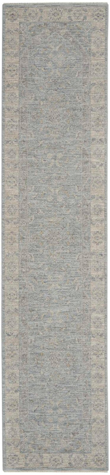 Nourison Infinite IFT02 Blue Runner Rug - Love-Rugs