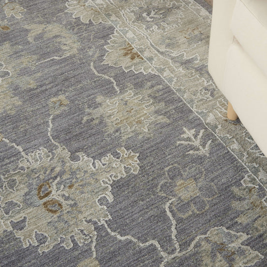 Nourison Infinite IFT03 Charcoal Runner Rug - Love-Rugs alternate image