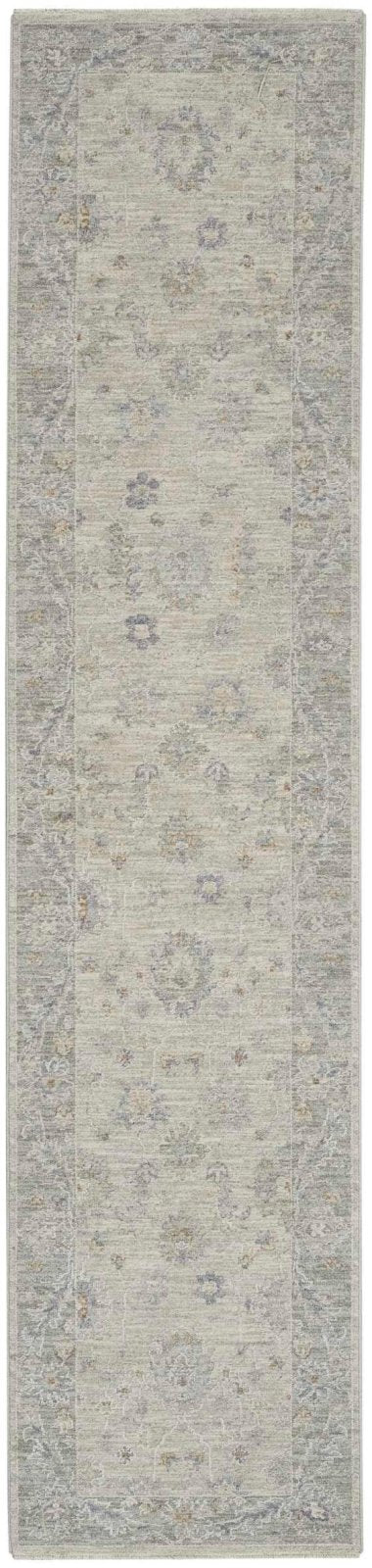 Nourison Infinite IFT03 Light Grey Runner Rug - Love-Rugs