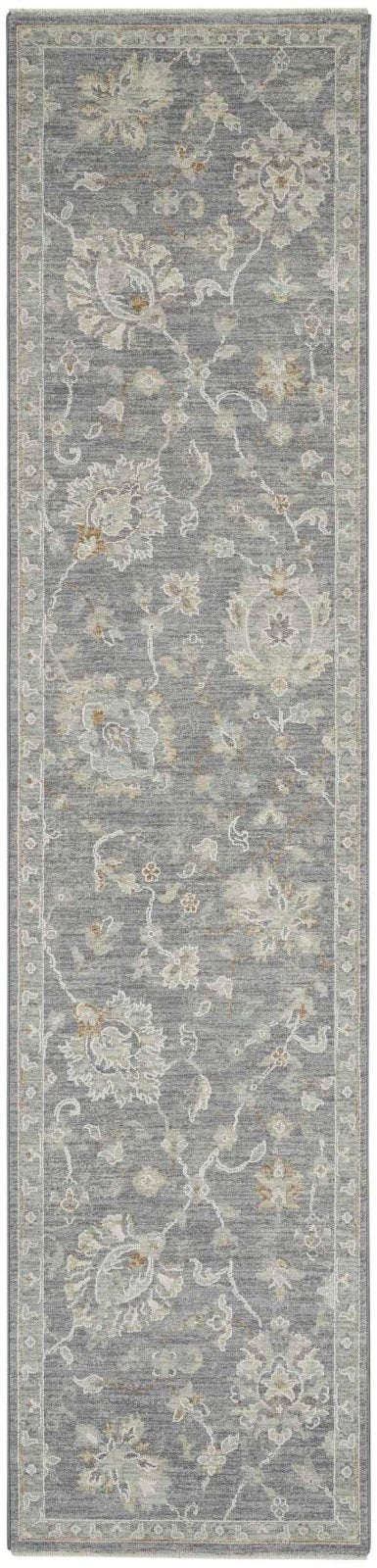 Nourison Infinite IFT04 Charcoal Runner Rug - Love-Rugs