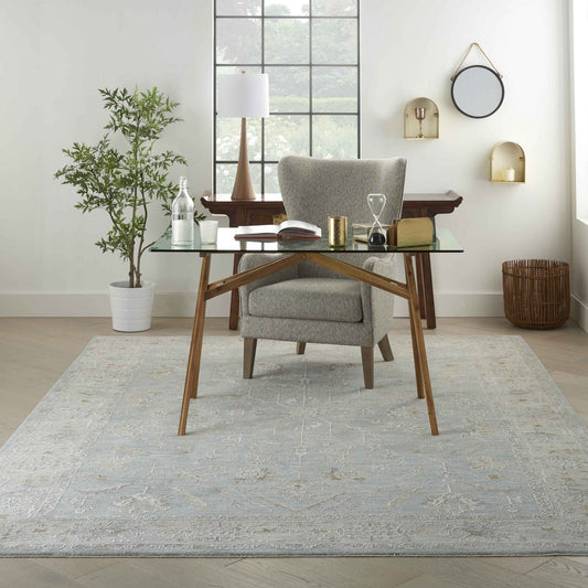 Nourison Infinite IFT05 Blue Rug - Love-Rugs alternate image