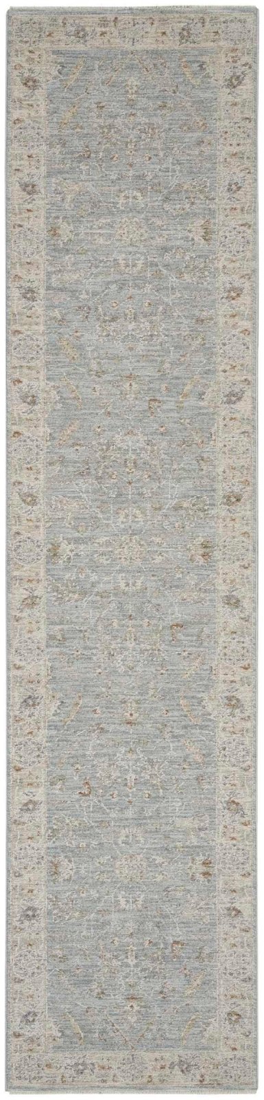Nourison Infinite IFT05 Blue Runner Rug - Love-Rugs