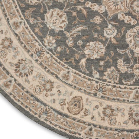 Nourison Living Treasures LI15 Grey/Ivory Rug - Love-Rugs alternate image