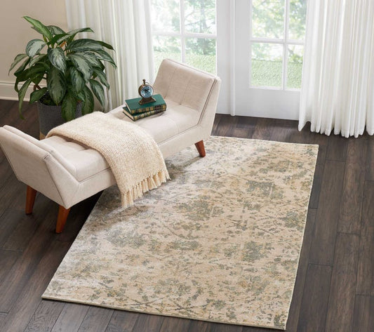 Nourison Lucent LCN05 Pearl Rug - Love-Rugs