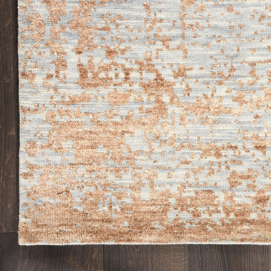 Nourison Luna LUN01 Blue Mocha Rug - Love-Rugs alternate image