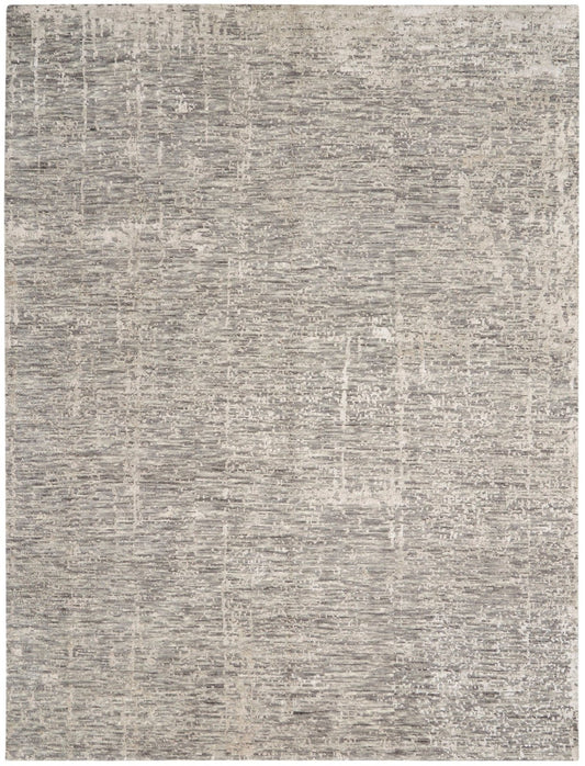Nourison Luna LUN01 Grey Silver Rug - Love-Rugs