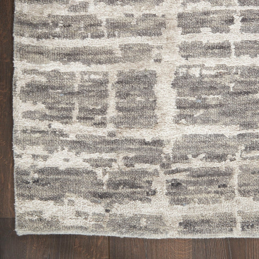 Nourison Luna LUN02 Grey Silver Rug - Love-Rugs alternate image