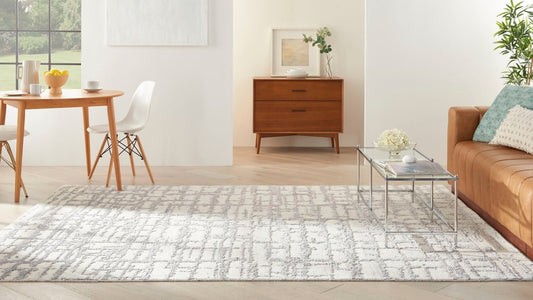 Nourison Luna LUN02 Ivory Grey Rug - Love-Rugs alternate image