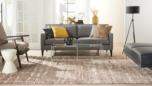 Nourison Luna LUN02 Mocha Ivory Rug - Love-Rugs alternate image