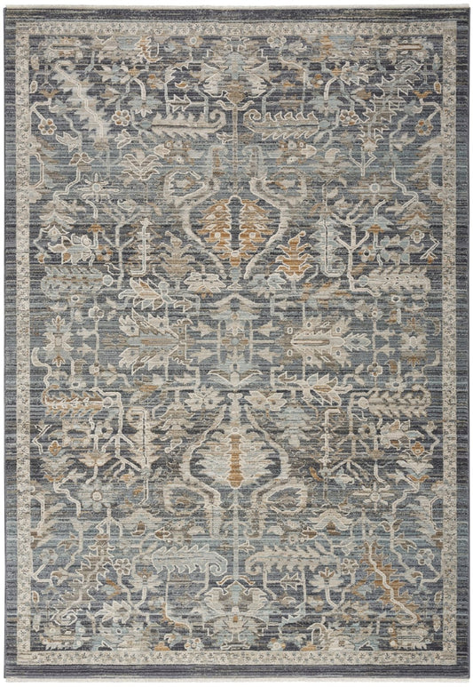 Nourison Lynx LNX02 Navy Rug - Love-Rugs