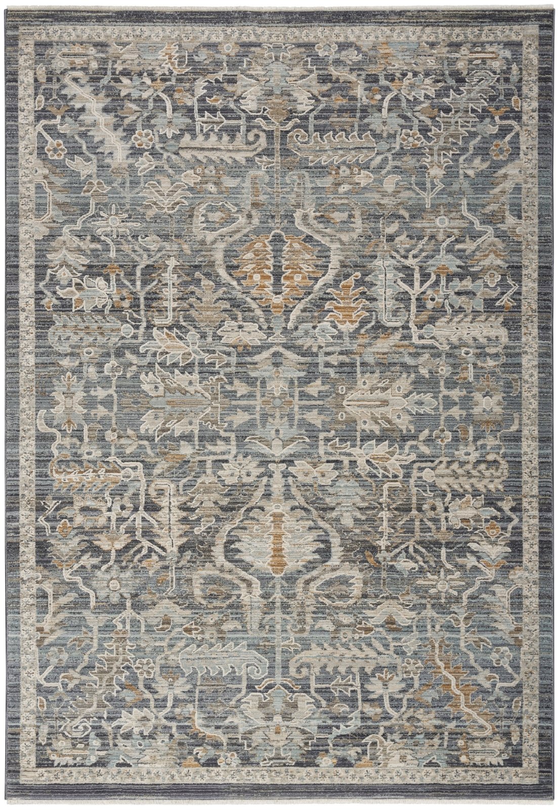Nourison Lynx LNX02 Navy Rug - Love-Rugs