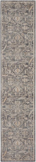 Nourison Lynx LNX02 Navy Runner Rug - Love-Rugs alternate image