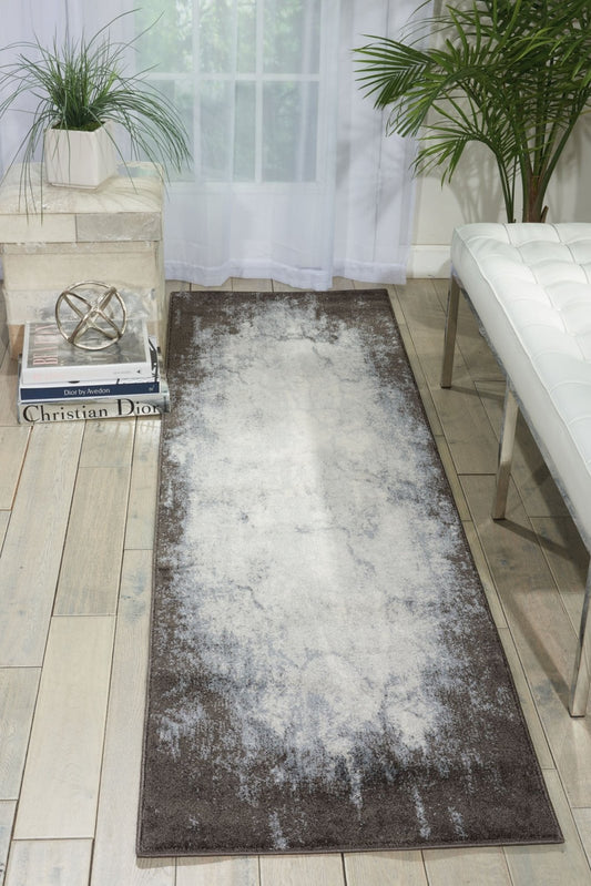 Nourison Maxell MAE01 IVGRY Runner Rug - Love-Rugs