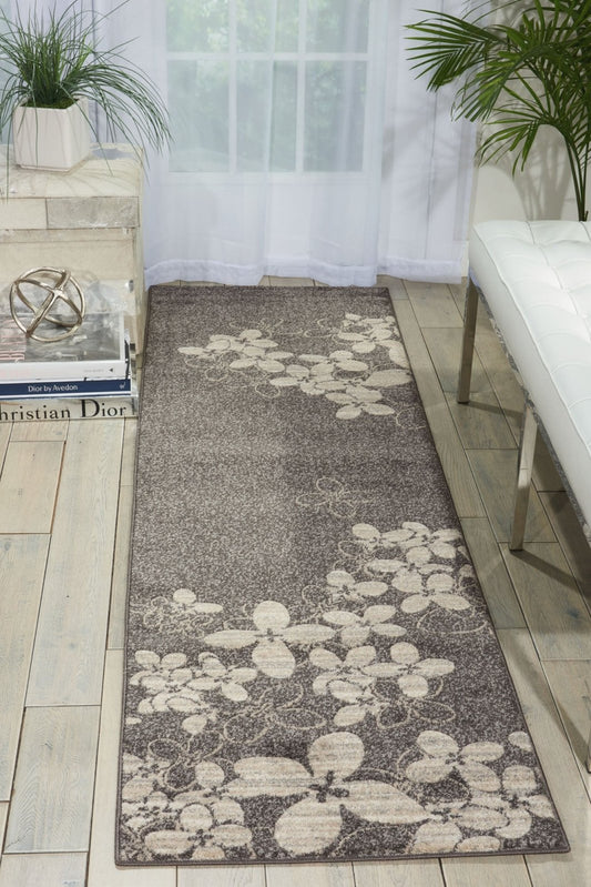 Nourison Maxell MAE02 Charcoal Runner Rug - Love-Rugs alternate image