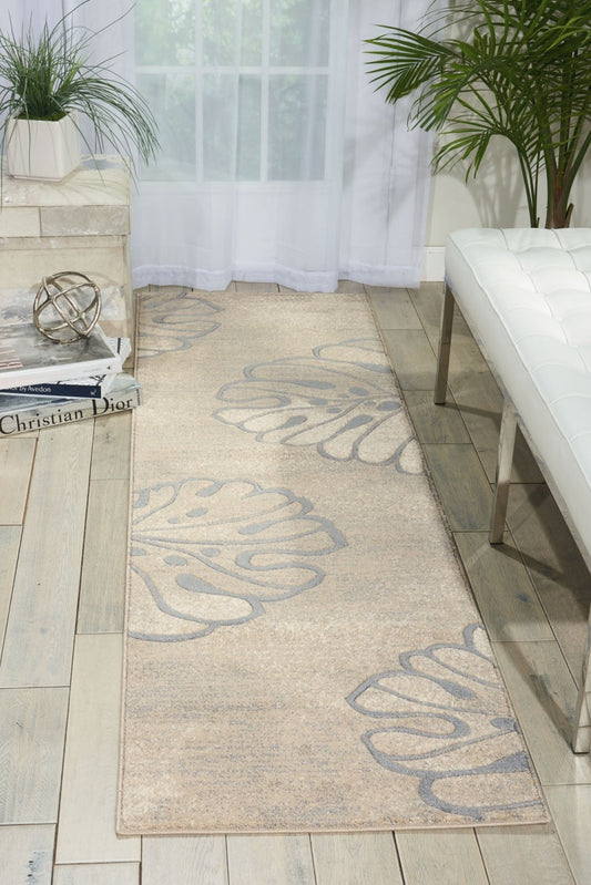 Nourison Maxell MAE04 Beige Runner Rug - Love-Rugs alternate image