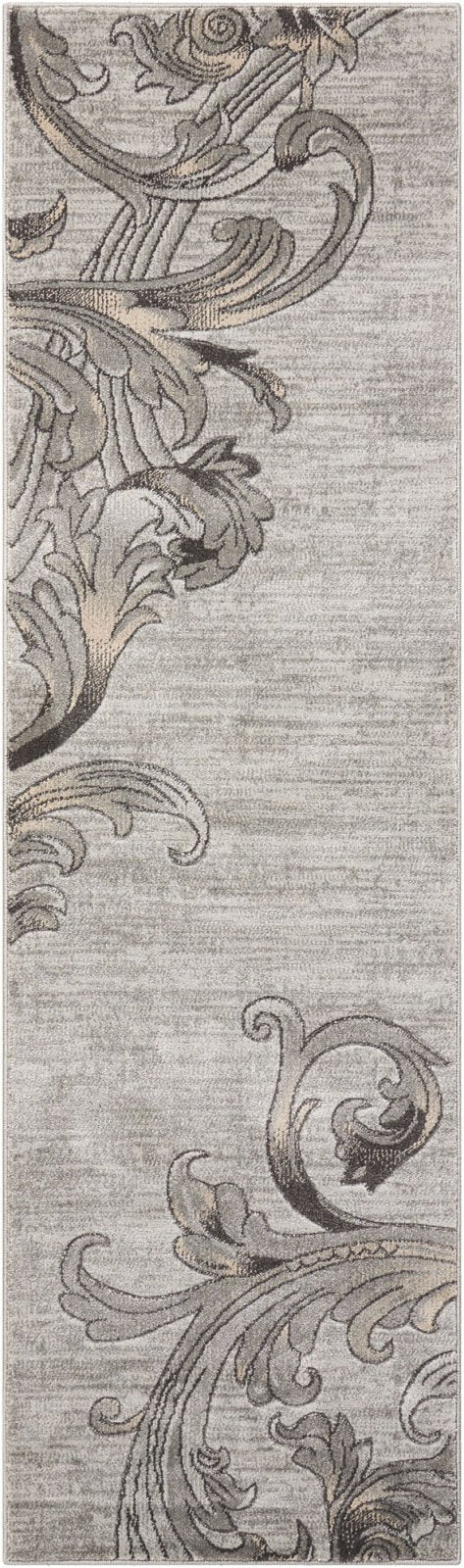 Nourison Maxell MAE05 Graphite Runner Rug - Love-Rugs