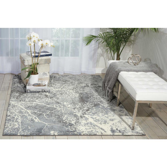 Nourison Maxell MAE11 Grey Rug - Love-Rugs