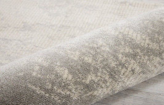 Nourison Maxell MAE12 Ivory Grey Runner Rug - Love-Rugs alternate image