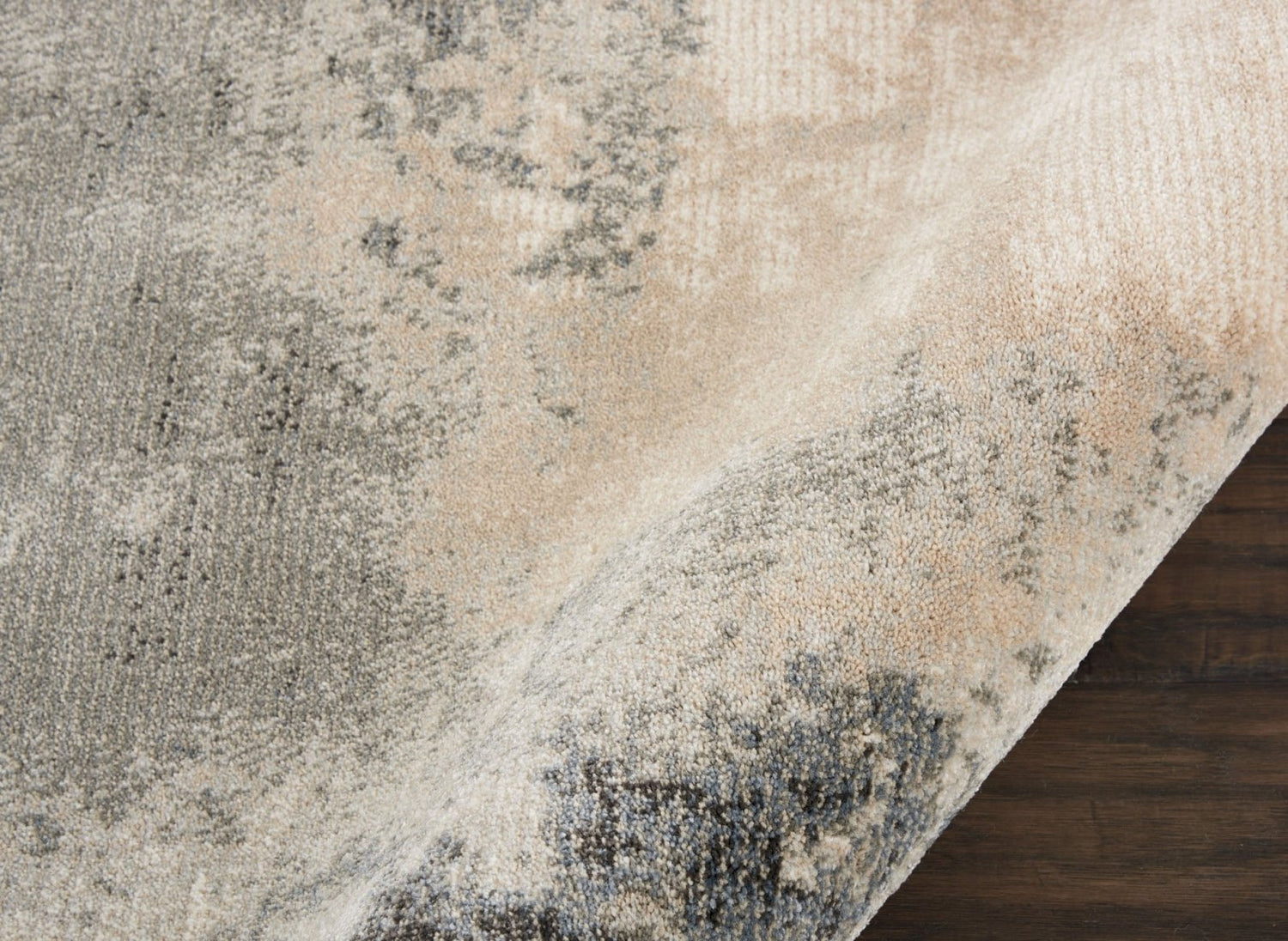 Nourison Maxell MAE13 Ivory Grey Runner Rug - Love-Rugs