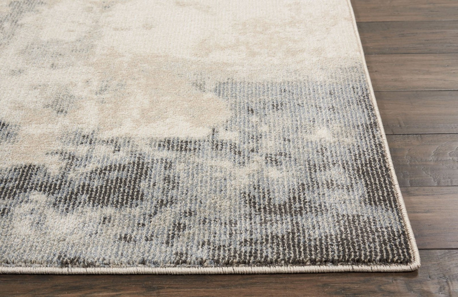 Nourison Maxell MAE13 Ivory Grey Runner Rug - Love-Rugs