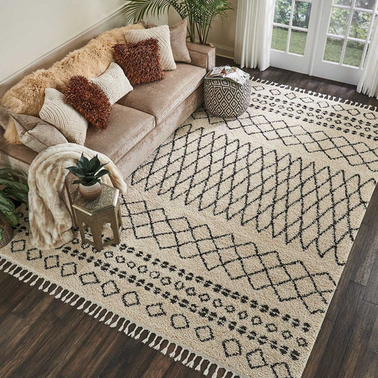 Nourison Moroccan Shag MRS02 CREAM Rug - Love-Rugs alternate image
