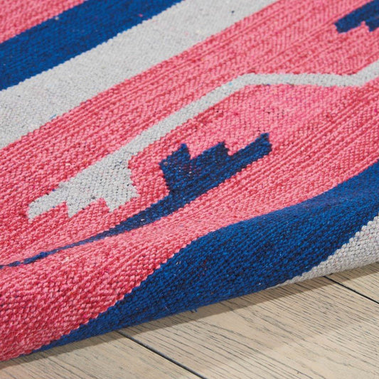 Nourison Nourison - Baja Baja - BAJ01 Pink Blue Rug - Love-Rugs alternate image