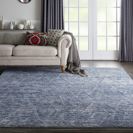 Nourison Ocean OCP02 Indigo Rug - Love-Rugs
