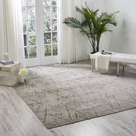 Nourison Ocean OCP02 Stone Rug - Love-Rugs