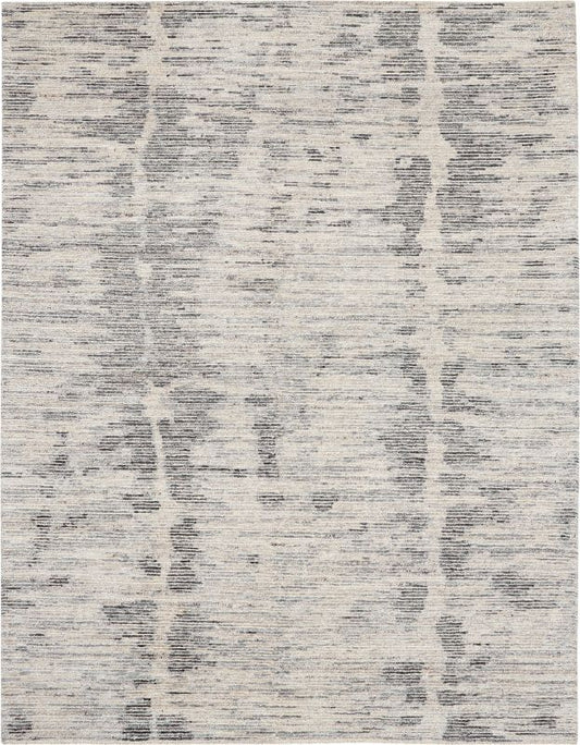 Nourison Ocean OCP03 Cream Charcoal Rug - Love-Rugs