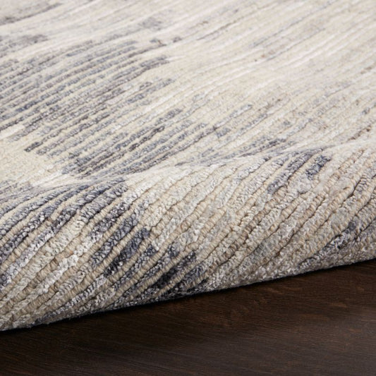 Nourison Ocean OCP03 Cream Charcoal Rug - Love-Rugs alternate image