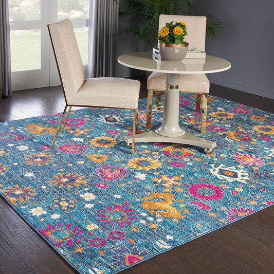 Nourison Passion PSN01 Denim Rug - Love-Rugs alternate image